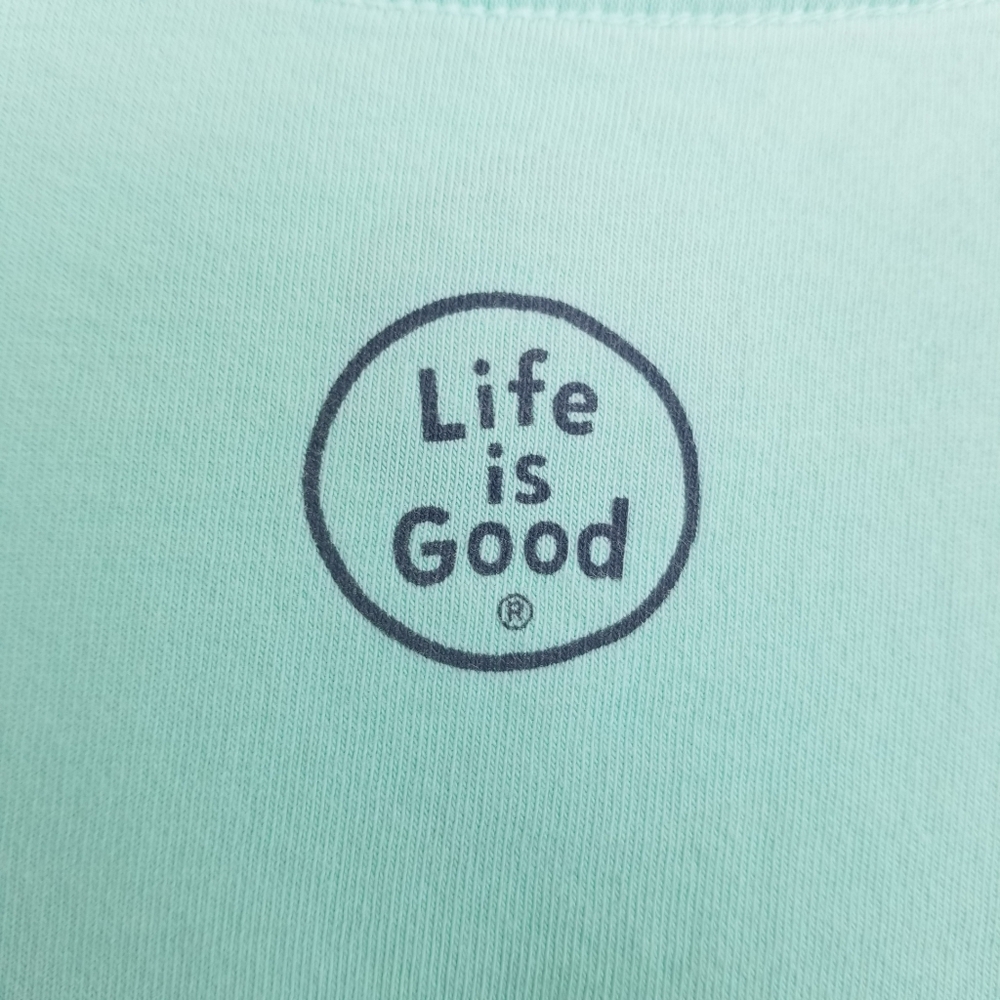 Life Is Good Down To Earth Short Sleeve Crusher Tee Classic Fit Medium - Picture 4 of 5